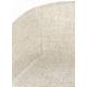 Lot de 2 Tabourets de Comptoir Design Feston Zuiver Fauteuil de Bar Beige en Tissu 53x54,5x88,5cm
