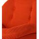 Fauteuil Mémento Hive Athezza Assise Pivotante en Polyester Orange Mobilier Design 81x83x86cm