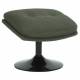 Repose Pied Hive Memento Athezza Assise en Polyester Kaki Pouf d'Appoint Design 44x45x50cm