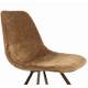 Lot de 2 Chaises Velours Franky Cognac Dutchbone Vintage Tendance Sièges de Table 46x56x83cm