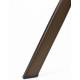 Lot de 2 Chaises Velours Franky Cognac Dutchbone Vintage Tendance Sièges de Table 46x56x83cm