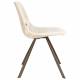 Lot de 2 Chaises Velours Franky Beige Dutchbone Vintage Tendance Sièges de Table 46x56x83cm