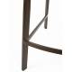 Lot de 2 Chaises de Bar Franky Velours Cognac Dutchbone Vintage Tendance Sièges Haut 45x52x91cm