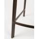 Lot de 2 Chaises de Bar Franky Velours Cognac Dutchbone Vintage Tendance Sièges Haut 50x54x106cm