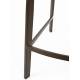 Lot de 2 Chaises de Bar Franky Velours Beige Dutchbone Vintage Tendance Sièges Haut 50x54x106cm