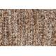 Banc Chelsea Woody Banquette en Bouleau et Tissu Chiné Bouclette Marron Mobilier Salle à Manger 51x79x148cm