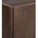 Buffet 4 Portes Sorrento Athezza Meuble de Rangement en Manguier Motifs Géométriques 40x75x170cm