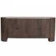 Buffet Bertille Athezza Meuble de Rangement Manguier et Marbre Bahut 4 Portes 40x77x180cm
